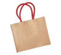 Westford Mill W407 Classic Jute Shopper Bag - Eco-Friendly & Stylish