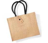 Westford Mill W407 Classic Jute Shopper Bag - Eco-Friendly & Stylish