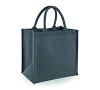 Westford Mill Jute Midi Tote One Size Graphite Grey/Graphite Grey