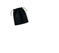 Westford Mill W415 Jute Stuff Bag - Black/Natural - L