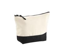 Westford Mill W544 Dipped Base Canvas Accessory Bag - Natural/Black - L