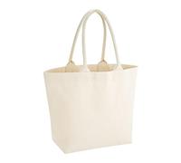 Westford Mill ® W626 Fairtade Cotton Deck Bag - Natural