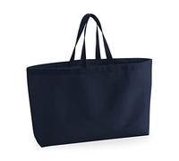 Westford Mill Oversized Canvas Tote Bag W696 One Size French Navy