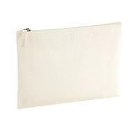 Westford Mill W830 EarthAware™ Organic Accessory Pouch - Eco-Friendly, Natural Fiber, Stylish Pouch, Sustainable Carryall - Size L