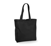 Westford Mill Recycled Cotton Maxi Tote One Size Black