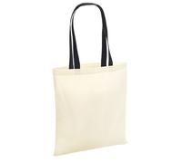 Westford Mill Bag 4 Life Contrast Handle Tote - Natural/Black