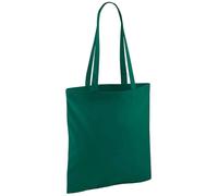 Westford Mill Women's Bag For Life Long Handle Tote Bag in Bottle Green Westford Mill Bottle Green One Size