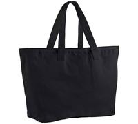Westford Mill Women's Canvas Heavy Duty Tote Bag in Black Westford Mill Black One Size