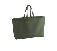 Westford Mill Women's Canvas Oversized Tote Bag in Dark Olive Westford Mill Dark Olive One Size