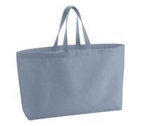 Westford Mill Women's Canvas Oversized Tote Bag in Duck Egg Blue Westford Mill Duck Egg Blue One Size