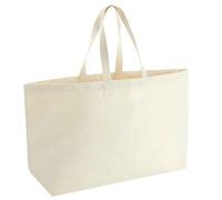 Westford Mill Women's Canvas Oversized Tote Bag in Natural Westford Mill Natural One Size