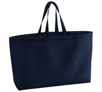 Westford Mill Women's Canvas Oversized Tote Bag in Navy Westford Mill Navy One Size