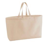 Westford Mill Women's Canvas Oversized Tote Bag in Peach Westford Mill Peach One Size