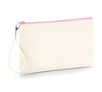 Westford Mill Women's Canvas Wristlet Pouch in Natural Westford Mill Natural One Size