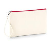 Westford Mill Women's Canvas Wristlet Pouch in Natural Westford Mill Natural One Size