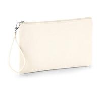 Westford Mill Women's Canvas Wristlet Pouch in Natural Westford Mill Natural One Size