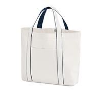 Westford Mill Women's Courtside Medium Tote Bag in Off-White Westford Mill Off-White One Size