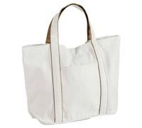 Westford Mill Women's Courtside Tote Bag in Light Beige Westford Mill Light Beige One Size