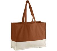 Westford Mill Women's EarthAware Contrast Tote Bag Westford Mill Multicolor One Size