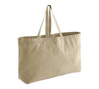 Westford Mill Women's Garment Dyed Oversized 36L Tote Bag in Light Sand Westford Mill Light Sand