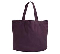 Westford Mill Women's Garment Dyed Tote Bag in Dark Mauve Westford Mill Dark Mauve