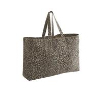 Westford Mill Women's Leopard Print Canvas Oversized Tote Bag Westford Mill Multicolor One Size
