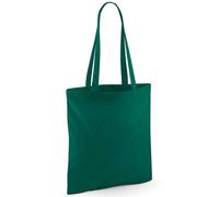 Westford Mill Women's Long Handle Tote Bag in Bottle Green Westford Mill Bottle Green One Size