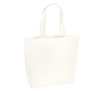 Westford Mill Women's Maxi Natural Dyed Tote Bag in Off-White Westford Mill Off-White One Size