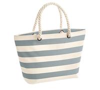 Westford Mill Women's Nautical Tote Bag in Grey Westford Mill Grey One Size