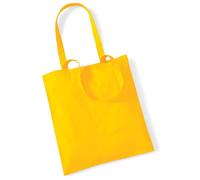 Westford Mill Women's Promo Bag For Life - 10 Litres in Bright Yellow Westford Mill Bright Yellow One Size