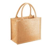Westford Mill Women's Shimmer Jute Mini Gift Bag in Natural Westford Mill Natural One Size