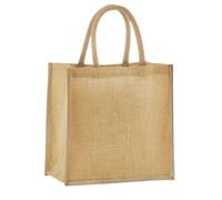 Westford Mill Women's Starched Jute Mini Gift Bag in Natural Westford Mill Natural One Size