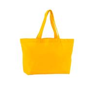 Westford Mill Women's Twill Shopper Bag in Yellow Westford Mill Yellow One Size