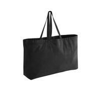 Westford Mill Women's Washed Garment Dyed Oversized Tote Bag in Dark Grey Westford Mill Dark Grey One Size
