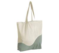 Westford Mill Women's Wave Cotton Maxi Tote Bag in Medium Beige Westford Mill Medium Beige One Size