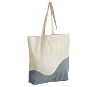 Westford Mill Women's Wave Cotton Maxi Tote Bag in Medium Beige Westford Mill Medium Beige One Size