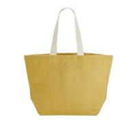 Westford Mill Soft Washed Jute Beach Bag Saffron One Size