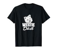 Westie Dad West Highland Terrier Father Father's Day T-Shirt