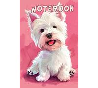 WESTIE DOG GRAPH PAPER NOTEBOOK No1: Cute Graph Paper Notebook with Westie Dog on the Cover. For Your Additional Notes or just Notes. This Westie ... for Person who Loves Dogs Especially Westies