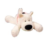 Westie Dog, Real, West Highland, White Terrier, Fluffy, Cute, Huggable Pillow, Dog, Plush, Large, Animal, Plush, Soft, Cute, Flexible, Animal, Soft, 21.7 inches (55 cm), Shichi-Go-San Birthday Gift