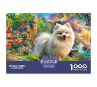 Westie Dog ScenePhenomenal 1000-Piece Jigsaw Puzzles for Adults The Definitive Encounter with Impossible, Hard, Difficult Challenging Puzzle Games - This Is The Crowning Gift Jigsaw Puzzles for Adult