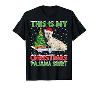 Westie Dog Xmas Tree Lights This Is My Christmas Pajama T-Shirt
