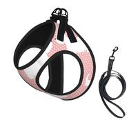 Westie Dogs Pattern,Pet Harness,Adjustable Reflective Dog Harness,Pet Leash Vest,S