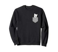 Westie Funny Dog In Your Pocket Sweatshirt