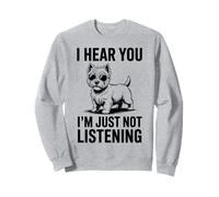 Westie Funny West Highland White Terrier Sweatshirt