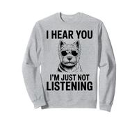 Westie Funny West Highland White Terrier Sweatshirt
