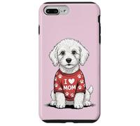 Westie I Love Mom Dog Sweater White Terrier Mother's Day Case for iPhone 7 Plus/8 Plus