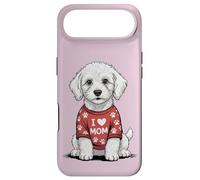 Westie I Love Mom Dog Sweater White Terrier Mother's Day Case for iPhone Air