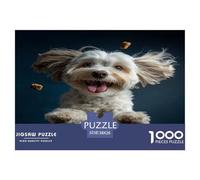 Westie Jigsaw Puzzle 1000 Piece, Impossible Puzzle, Family Activity Puzzles, Challenging Toy for Adults And Kids 38x26cm/1000pcs