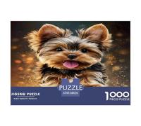 Westie Jigsaw Puzzles 1000 Pieces Eco-friendly Paper Puzzle Challenge Toy Educational Games Home Decoration for Adults& Kids 38x26cm/1000pcs